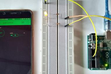 How to Control Arduino remotely over the Internet using Blynk App