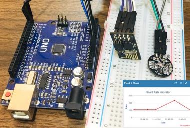 IoT based Heart Rate Monitoring using Arduino and ESP8266