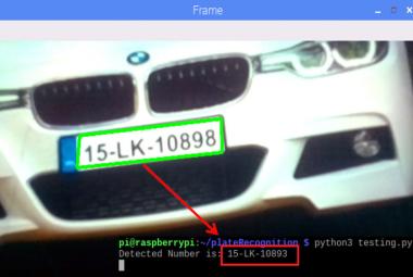 Real-Time License Plate Recognition using Raspberry Pi and Python