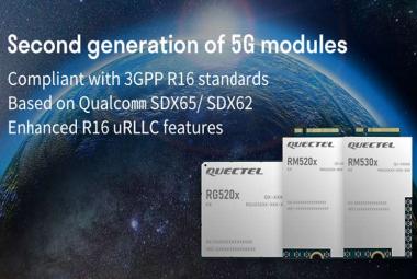 Quectel Second Generation 5G NR Modules