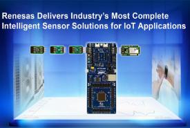 Renesas's Sensors and Signal Conditioning ICs