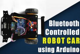Bluetooth Controlled Robot using Arduino Uno