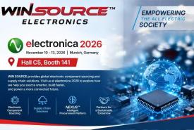 WIN SOURCE to Showcase in electronica 2026
