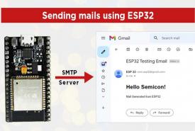 Sending Emails using ESP32 and SMTP Server